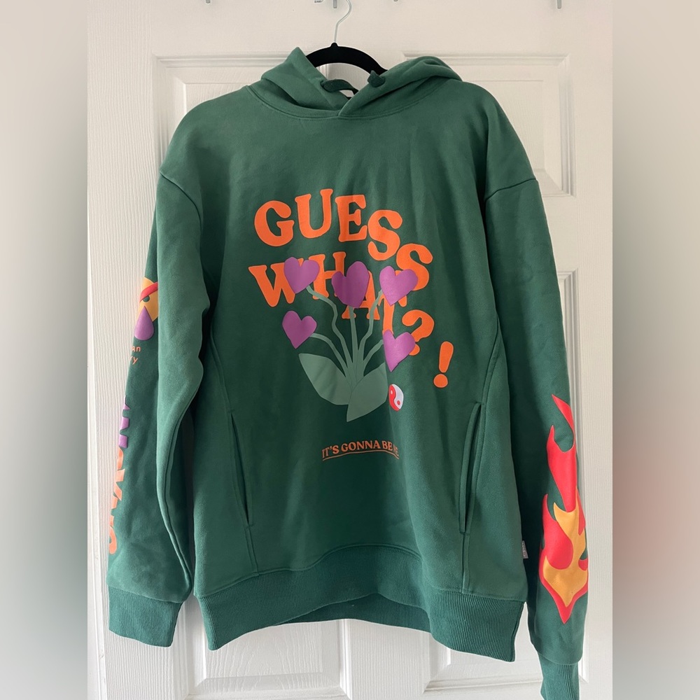 Green Large *NSYNC Sweatshirt with “Guess What? It’s Gonna Be Me” print